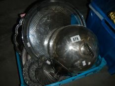 A quantity of silver plate