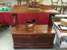 A Victorian mahogany buffet