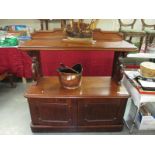 A Victorian mahogany buffet