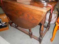 A drop leaf table