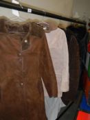 3 sheepskin and 1 other coat