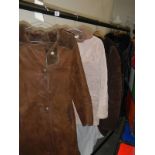 3 sheepskin and 1 other coat