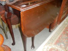 A drop leaf table