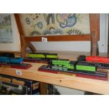 4 railway train models including The Flying Scotsman