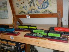 4 railway train models including The Flying Scotsman