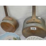 Two heavy based saucepans