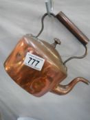 A copper kettle