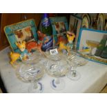 A collection of Babycham items