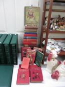A collection of vintage children's books etc