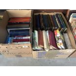 2 boxes of vintage children's books including Enid Blyton, Dick Barton, Roy Rogers etc.