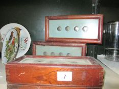 3 old bell boxes