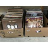 2 boxes of LP records