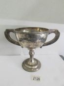 A silver trophy engraved 'Kingston Sable Challenge Bowl' (hall marked London 1868,