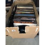 A large lot of LP records