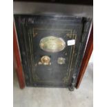 A J Cartwright & Sons safe (missing key but door is open).