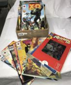 A quantity of American comics including X-Men & Robin etc.