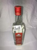 An unopened bottle of Greenwich Meridian 2000 London dry gin