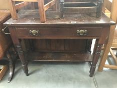 A Victorian wash stand