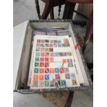 A file box of mixed GB stamps, Victoria to Elizabeth II.