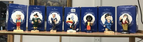 7 boxed Royal Doulton 20th century Advertising Classics figurines