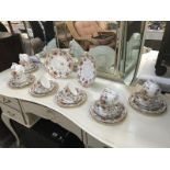 A London porcelain tea set