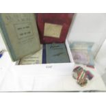 A collection of R.A.F memorabilia relating to 1016004 G.