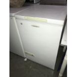 An Electrolux small chest freezer