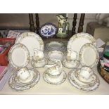 A quantity of Royal Doulton Temple Garden tea ware,