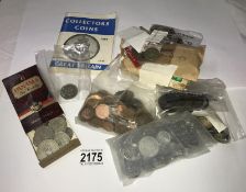 A box of British & foreign coins