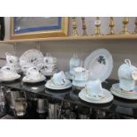 A Royal Imperial tea set and an Argyle tea set