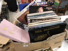 A large collection of LP's & CD's including The Carpenters etc.