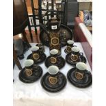 A Denby Arabesque coffee set