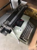 A Remington International typewriter