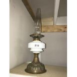 A Victorian Wright & Butler oil lamp
