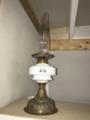 A Victorian Wright & Butler oil lamp