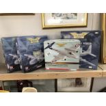 4 Corgi Aviation Archive RAF model aeroplanes - AA35001 Gloster Meteor F.Mk.