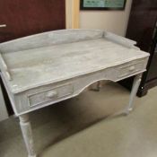 A shabby chic wash stand.