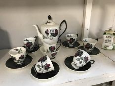 A Royal Albert 'Masquerade' tea set