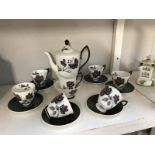 A Royal Albert 'Masquerade' tea set