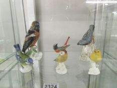 6 Goebel bird figures (1 a/f).