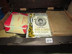 A good collection of vintage tins and boxes.