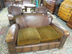 A 1930's three piece suite in very good condition.