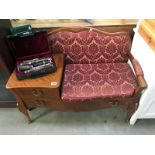 A classical style telephone seat/table