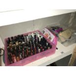 A large quantity of nail varnish etc.