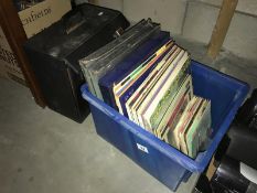 A mixed lot of LP's,