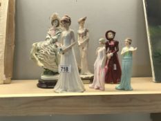 A quantity of figurines