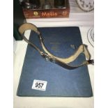 A Girl Guide annual and Girl Guide belt