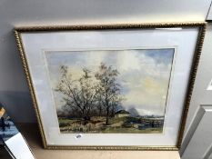 A signed watercolour John. D.