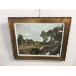 A John Constable print,