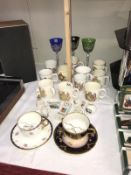 A collection of Coronation ware,